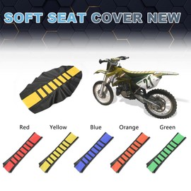 PIT66 Soft Seat Cover, Compatible with Honda CR125R CR250R CR500R CR80R CRF100F CRF125F CRF150F, Yellow