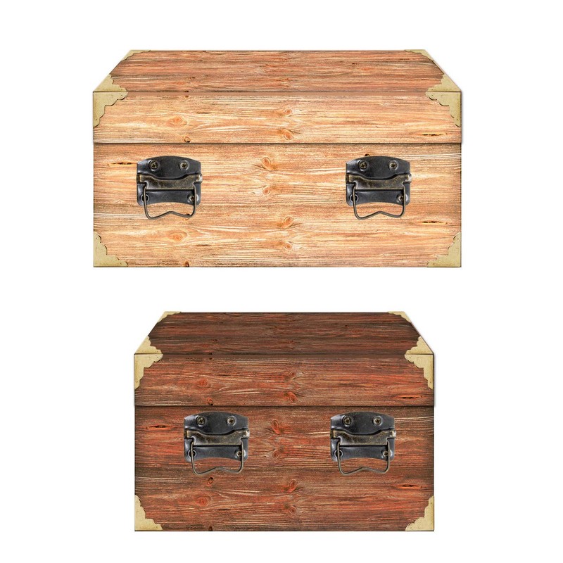 Fuxxer® 4 x Antique Folding Handles, Chests, Boxes, Chest of