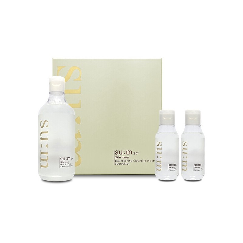 Sum37 Skin Saver Essential Pure Cleansing Water Special Set /