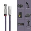 Preffair 18 Gauge Balanced Interconnect Cord Audio 3 Pin XLR