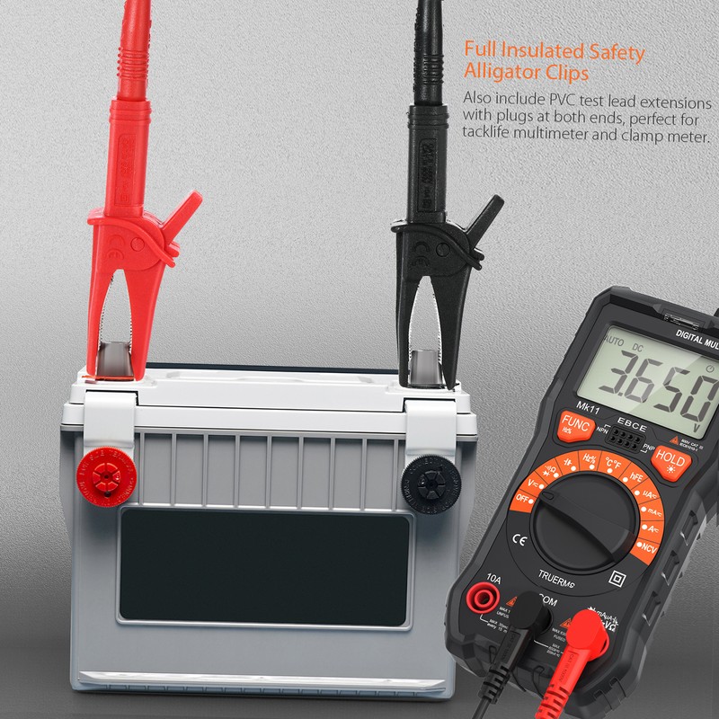 MK30 21pcs Electronic Test Lead Kits Multimeter Lead with Alligator
