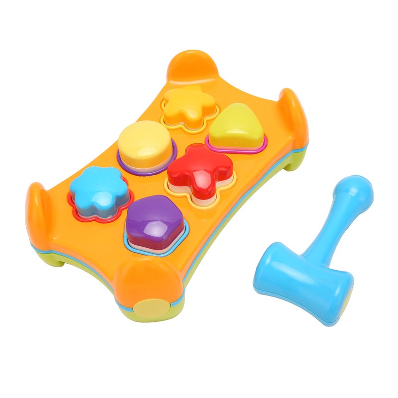 Interactive Pounding Toy Early Educational Pattern Cognition Interactive Hammering Toy
