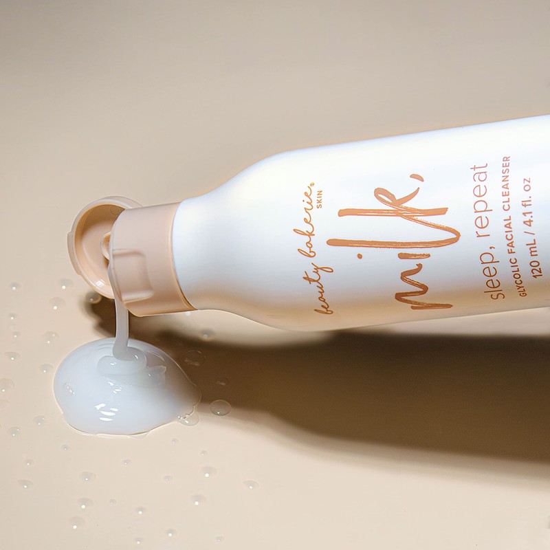 Beauty Bakerie Milk, Sleep, Repeat Glycolic Facial Cleanser, Face Wash
