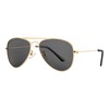 Gleyemor Kids Polarized Aviator Sunglasses for Little Girls Boys Age