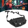 Men Waist Bag Oxford Cloth Waistpack Portable Chest Pouch for