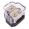 Sinllannd 2 Way Power Distribution Block Zinc Alloy Car Audio