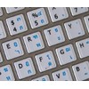 MAC ENGLISH-THAI KEYBOARD STICKERS ON WHITE BACKGROUND