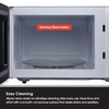 Magic Chef 0.9 Cubic Feet 900 Watt Stainless Countertop Microwave