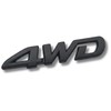 KURASALE 4wd Car Sticker Emblem, Cool, Universal, Double-Sided Tape Included,