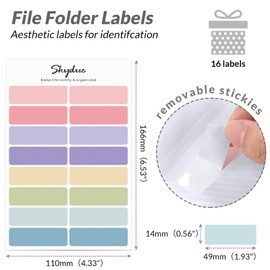SKYDUE Expanding File Folder with 7 Pockets, Accordion File Organizer, Portable Folders for Documents, School Office Supplies Bungee Closure, Letter/A4 Size White