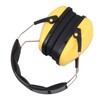 Yellow Baby Ear Protection Noise Cancelling Earmuff Efficient Foldable Adjusting