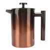 French Press Coffee Tea Maker with Filter Double Layer 304