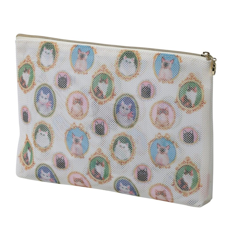 Print Mesh Flat Pouch Pole & Joe La Papetry Marks