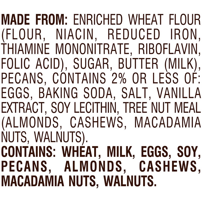 Pepperidge Farm Farmhouse Thin & Crispy Butter Pecan Cookies, 5.9