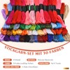 Benlay Set di 50 fili da ricamo, per braccialetti dell'amicizia,