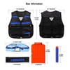 LUUFAN Tactical Vest Kit for NERF Guns with Reload Clips,