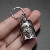 PEVRUAY Guardian Bell Motorcycle Bell, Bicycle Bell, Stainless Steel Motorcycle