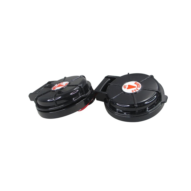 Pactrade Marine Boat Anchor Windlass Winch Foot Compact Switch Black