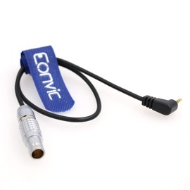 Eonvic Preston MDR 3/4 Run/Stop Cable for Sony FX6/9 10 Pin Male Right Angle to LANC 2.5mm TRS Right Angle (Straight 10 Pin)