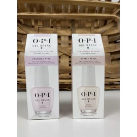 OPI Gel Break 2 Treatment System 0.5 oz *YOU PICK* - BARELY BEIGE