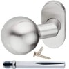 Hardware Store Door Knob 100% Stainless Steel Oval