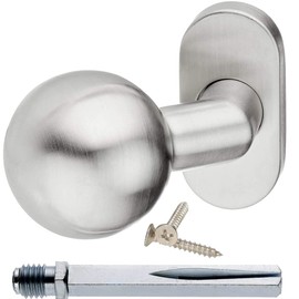 Hardware Store Door Knob 100% Stainless Steel Oval