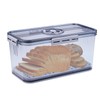 Bread Box Airtight Bread Boxes with Lid,Time Recording Bread Storage