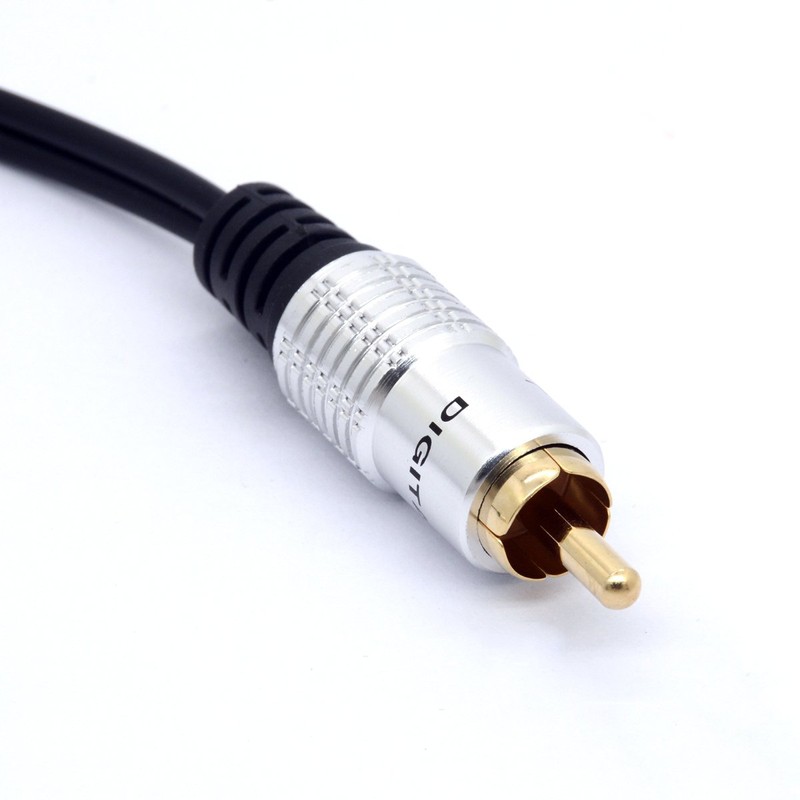 HTGuoji 0.3m RCA Mono Male to 2 RCA Phono Female