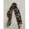 Claire’s Claire's Animal Print Hair Scrunchie w/Scarf Tails, NEW NWT