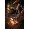 camping moon Q28 Campfire Bonfire Bonfire Gloves, Made of Cowhide