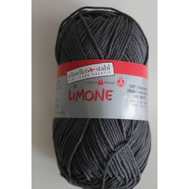 Limone Schoeller + Steel 100% Cotton 50 g Colour 144-Anthracite