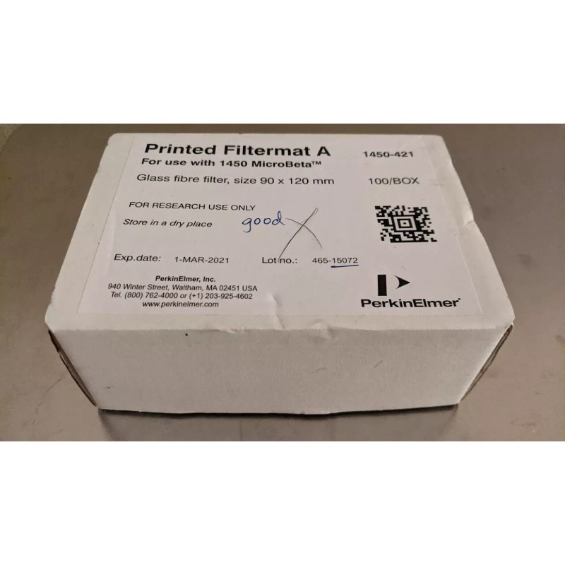 Perkin Elmer 1450-421 - 8 x 12 filtermat a, gf/c,