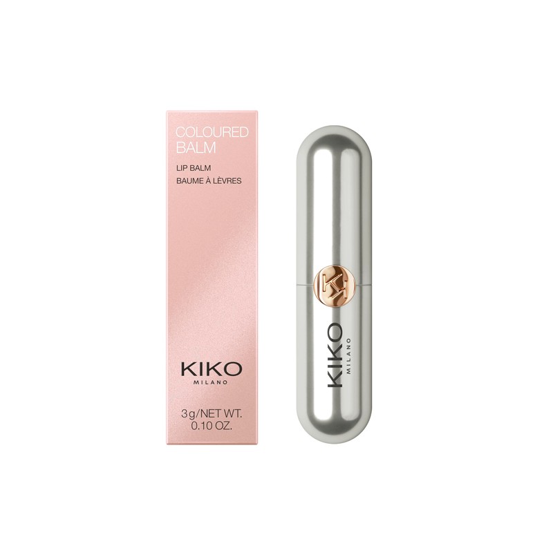 KIKO Milano Coloured Balm 06, Coloured Lip Balm With Hydrating