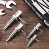 PATIKIL Retractable Indexing Plunger Pin, 2 Pcs M6x1 Stainless Steel