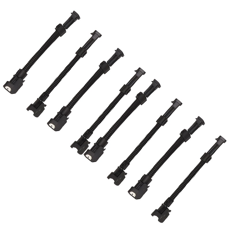 8Pcs Fuel Injector Wiring Adapter for Delphi LQ4 LQ9 4.8