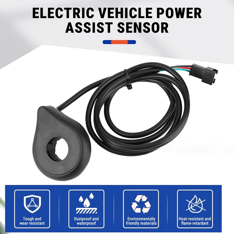 Candeon Ebike PAS Sensor, Electric Pedal Sensor Speed Sensor, 12