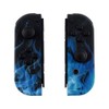 MODDEDZONE Blue Fire Switch Custom Joy-Con's Controllers Unique Design
