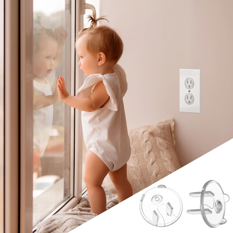 MECCANIXITY 24 Pack Outlet Covers Proofing, Plug Covers Easy Installation