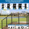 [Patent] Muzata 20 Pack Black Invisible Cable Railing kit 1/8"
