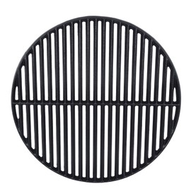 GasSaf 18 3/16" Cast Iron Cooking Grate Replacement for Large Big Green Egg, Kamado Joe Classic, Vision Grill VGKSS-CC2, B-11N1A1-Y2A