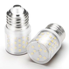 KEI D34L Refrigerator Bulb AC100-265V Replacement 3.5W LED Appliance Light Bulb 4W Equivalent 40W-60W E26 Medium Screw Base Daylight White 5000K for Frigid-aire Ken-More Fridge Freezer Bulb, 2 Pack