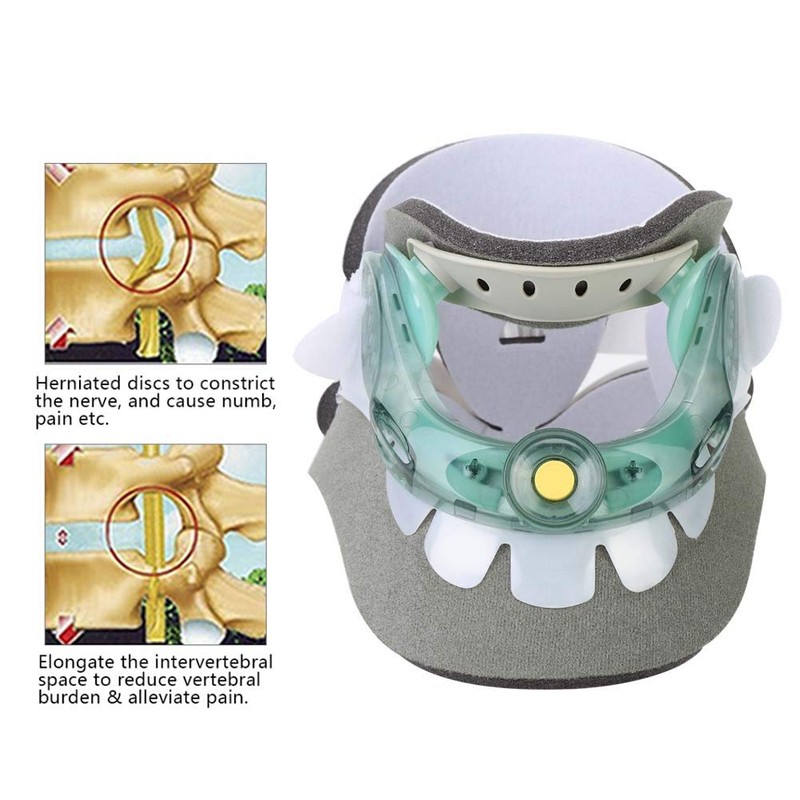 Adjustable Cervical Traction Device Neck Pain Relive Collar Neck Care