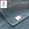 Olim OE-2000 Classical Bath Towel, Blue, Approx. 22.8 x 47.2