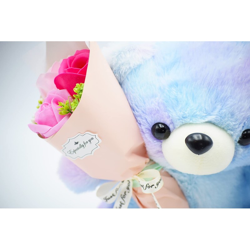 Matsuno Industry Bubble Bear Soap Flower Bouquet Plush Soap Flower