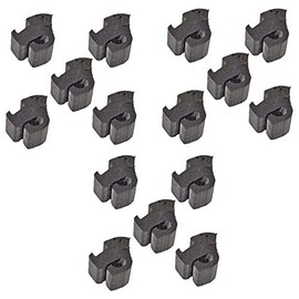 Spares2go Pan Grid Rubber Buffer for Hotpoint-Ariston Oven Cooker Hob (Pack of 15)