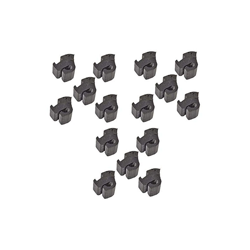 Spares2go Pan Grid Rubber Buffer for Hotpoint-Ariston Oven Cooker Hob