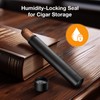 NEEDONE Cigar Tube, Airtight Smell Proof Portable Aluminum Alloy Single