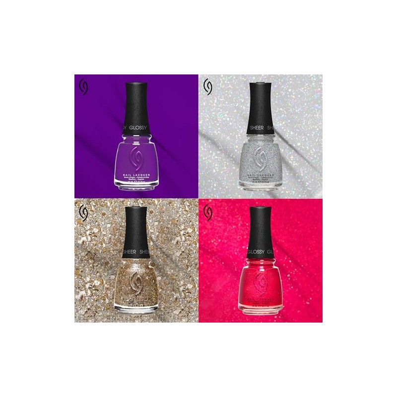 CHINA GLAZE Strong Base Coat, Esmalte Base Fortalecedor para Uñas,