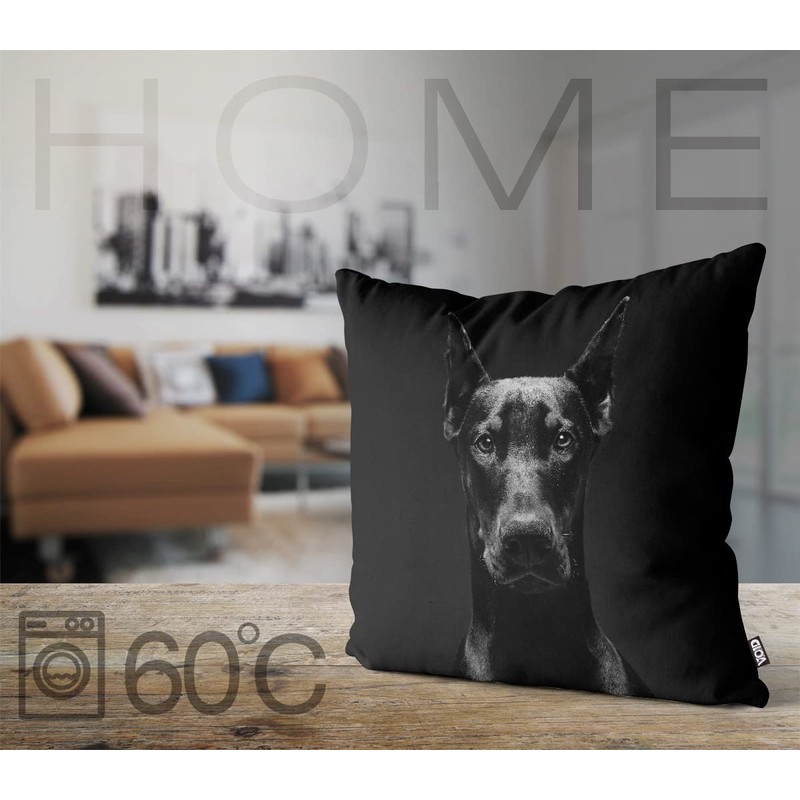 VOID Dobermann Cushion Cover Sofa Cushion Decorative Outdoor Cushion Decorative