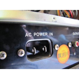 TEAC Reel to Reel Power Cord A/C Cable Replacement Teac Akai Pioneer 6' AC POWER IN